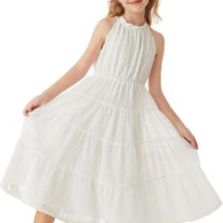 Robe Dentelle Blanche Enfant image 7 | Soirée Blanche