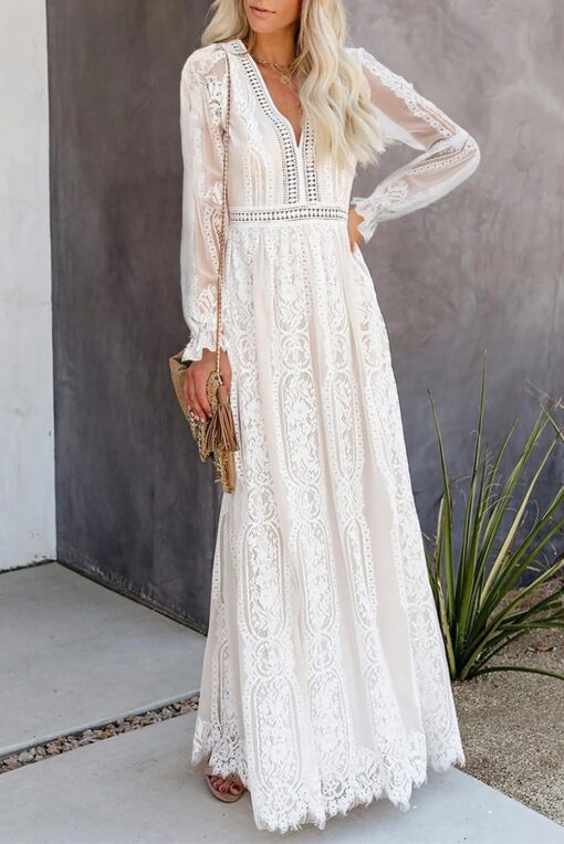 Robe De Mariée Avec Traine – Image 5