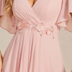 Robe Demoiselle DʼHonneur Rose image 14 | Soirée Blanche