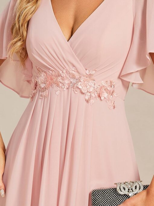 Robe Demoiselle DʼHonneur Rose – Image 5