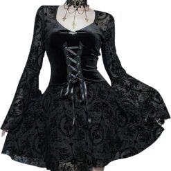 Robe Blanche Dentelle Évasée image 9 | Soirée Blanche Robe Blanche Dentelle Évasée image 8 | Soirée Blanche