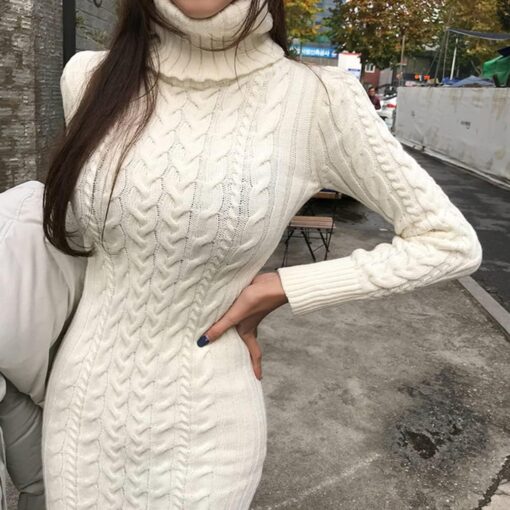 Robe Pull Blanche – Image 6