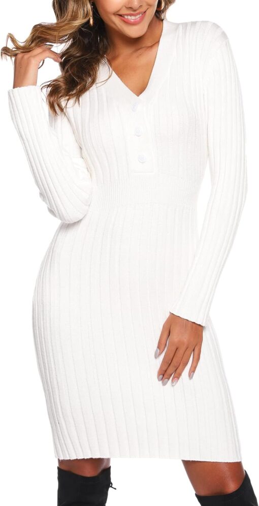 Robe Pull Blanche – Image 3