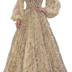 Robe De Mariée Tulle Pailleté image 8 | Soirée Blanche