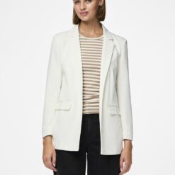 Veste Libre Pcbozzy Ls Loose Blazer Noos BC pour Femme image 11 | Soirée Blanche