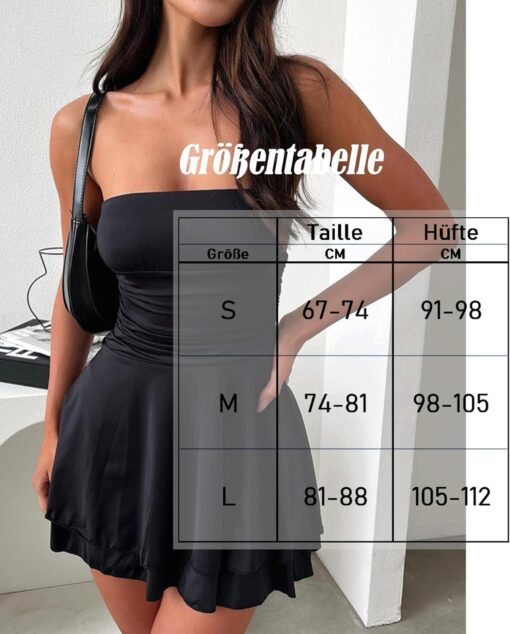 Robe De Soirée Courte Blanche – Image 6