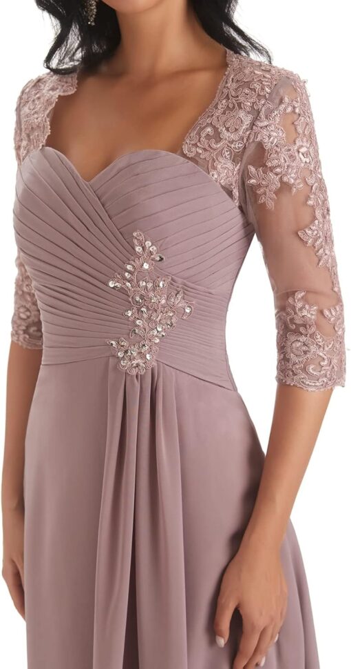 Robe De Mariée Blanche Avec Traîne – Image 6