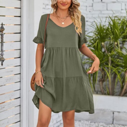 Robe Longue Blanche Dentelle Grande Taille – Image 3