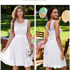 Robe De Soirée Courte Blanche image 15 | Soirée Blanche Robe De Soirée Courte Blanche image 14 | Soirée Blanche