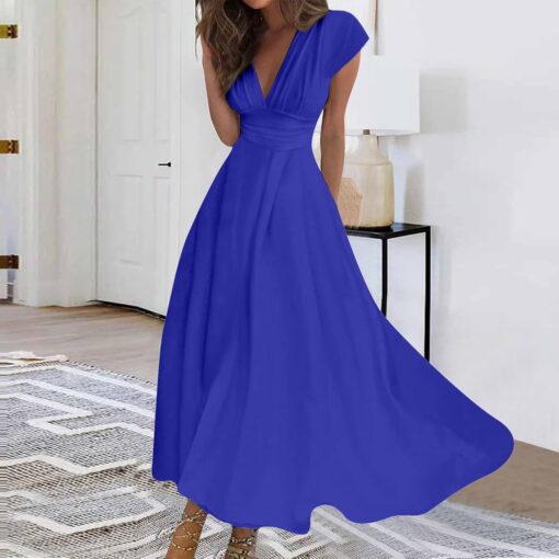 Robe Patineuse Blanche Manche Longue – Image 3