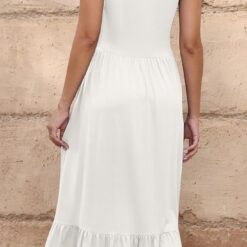 Robe Longue Blanche Femme image 13 | Soirée Blanche Robe Longue Blanche Femme image 12 | Soirée Blanche