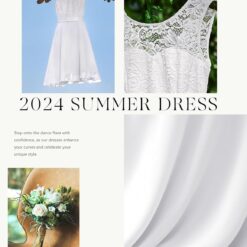 Robe Courte Dentelle Blanche image 18 | Soirée Blanche Robe Courte Dentelle Blanche image 17 | Soirée Blanche