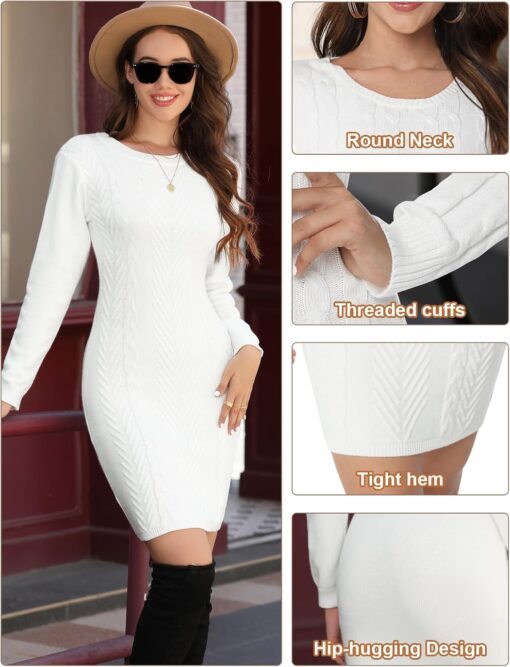 Robe Pull Blanche – Image 4