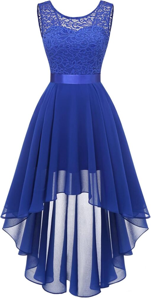 Robe De Mariée Sirène Dos Illusion Blanche – Image 2
