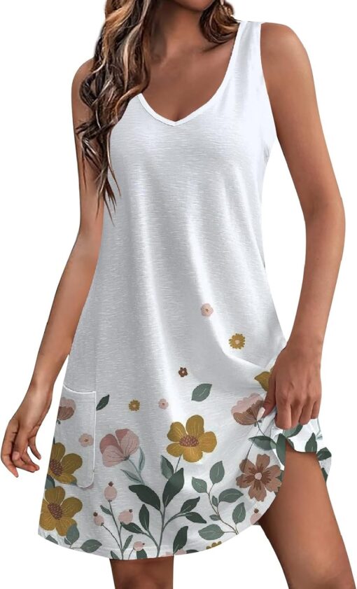 Robe Boheme Chic Longue Blanche – Image 2