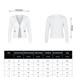 Blazer Danaest pour Femme image 10 | Soirée Blanche Blazer Danaest pour Femme image 9 | Soirée Blanche