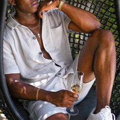 Survêtement été homme 2 pièces blanc image 13 | Soirée Blanche