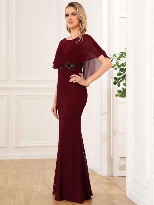 Robe De Mariée Dentelle Et Tulle Blanche – Image 6