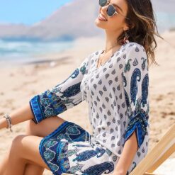 Robe Courte Blanche Manche Longue image 10 | Soirée Blanche