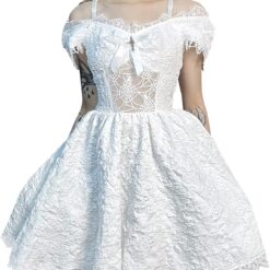 Robe Blanche De Soirée En Velours image 8 | Soirée Blanche