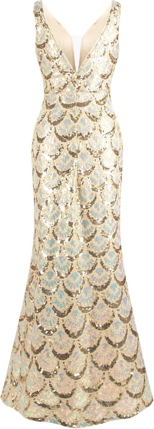 Robe De Mariée Sirène Bohème Blanche – Image 4