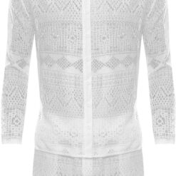 Pyjama Complexe pour Homme - Luxueux pour un Moment Intime image 8 | Soirée Blanche