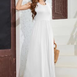 Robe Boheme Longue Blanche image 9 | Soirée Blanche