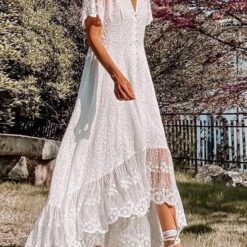 Robe de Mariée en Dentelle Sophia image 12 | Soirée Blanche