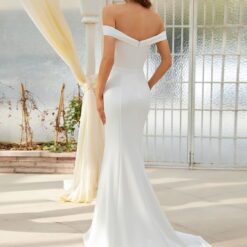 Robe De Soirée Mariage Blanche image 10 | Soirée Blanche