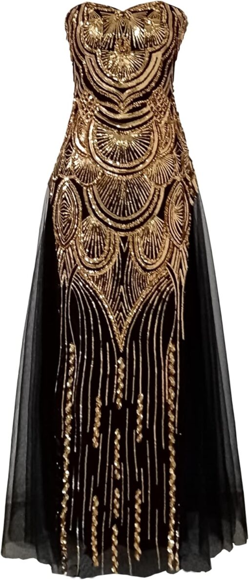 Robe De Mariée Sirène Haut Dentelle Transparent Blanche – Image 2