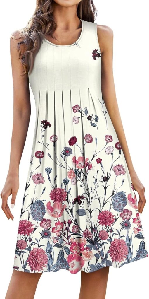 Robe Blanche Mousseline Courte – Image 3