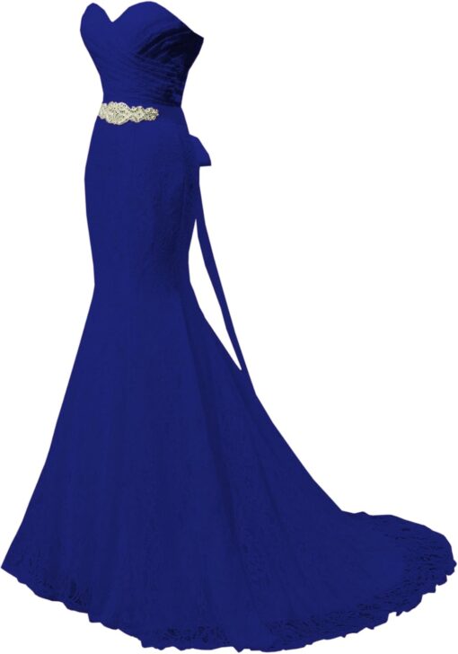 Robe de mariée Trompette à décolleté en V plongeant – Image 4