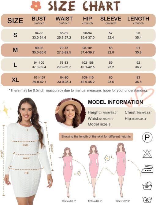 Robe Pull Blanche – Image 7