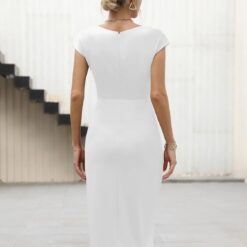 Belle Robe De Soirée Blanche image 12 | Soirée Blanche Belle Robe De Soirée Blanche image 11 | Soirée Blanche