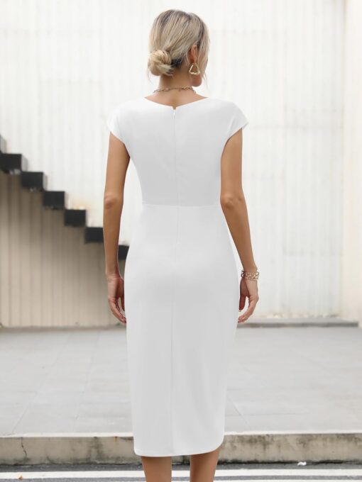 Belle Robe De Soirée Blanche – Image 3