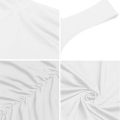 Robe Blanche Courte Décolleté image 19 | Soirée Blanche