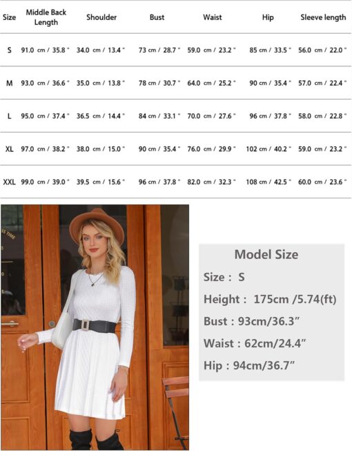Robe Pull Blanche – Image 7