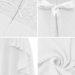 Robe De Soirée Courte Blanche image 25 | Soirée Blanche Robe De Soirée Courte Blanche image 24 | Soirée Blanche