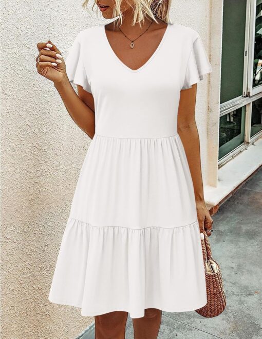 Robe Blanche Femme – Image 4