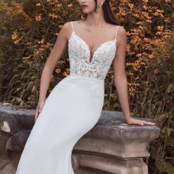 Robe De Mariée Sirène Grande Taille image 16 | Soirée Blanche Robe De Mariée Sirène Grande Taille image 15 | Soirée Blanche