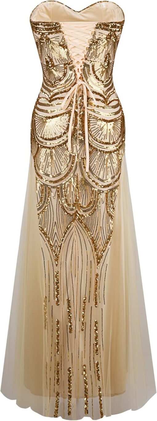 Robe De Mariée Sirène Sexy Ivoire – Image 4