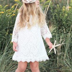 Robe Dentelle Blanche Fille image 16 | Soirée Blanche