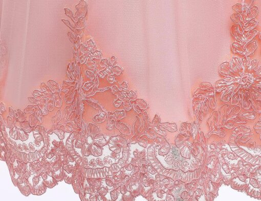 Robe de mariée princesse à volants et ceinture – Image 7