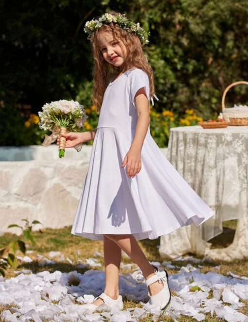 Robe Courte Blanche – Image 4