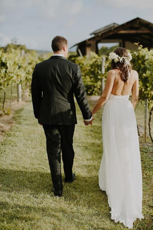 Robe De Mariée Chic Et Bohème – Image 4