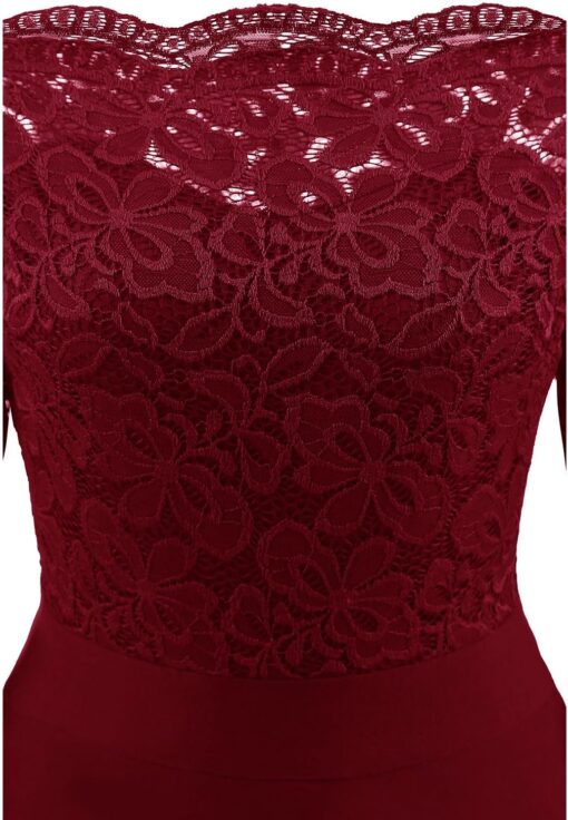 Robe De Mariée Rétro Blanche – Image 6