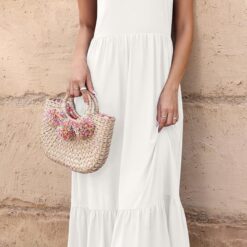 Robe Longue Blanche Femme image 9 | Soirée Blanche Robe Longue Blanche Femme image 8 | Soirée Blanche