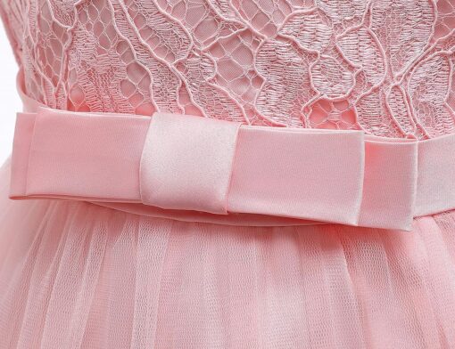 Robe de mariée princesse à volants et ceinture – Image 6