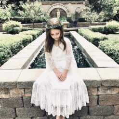 Robe Boheme Fille Blanche image 12 | Soirée Blanche Robe Boheme Fille Blanche image 11 | Soirée Blanche