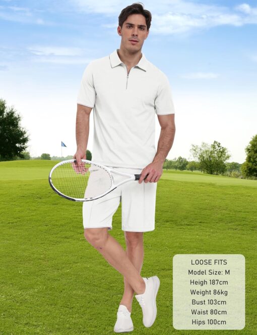 Jinshi Ensemble de Sport Été Jogging Homme – Image 7